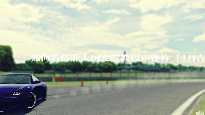 如何看待北大国发院教授卢锋称「4月青年失业率中国已远超美欧」？